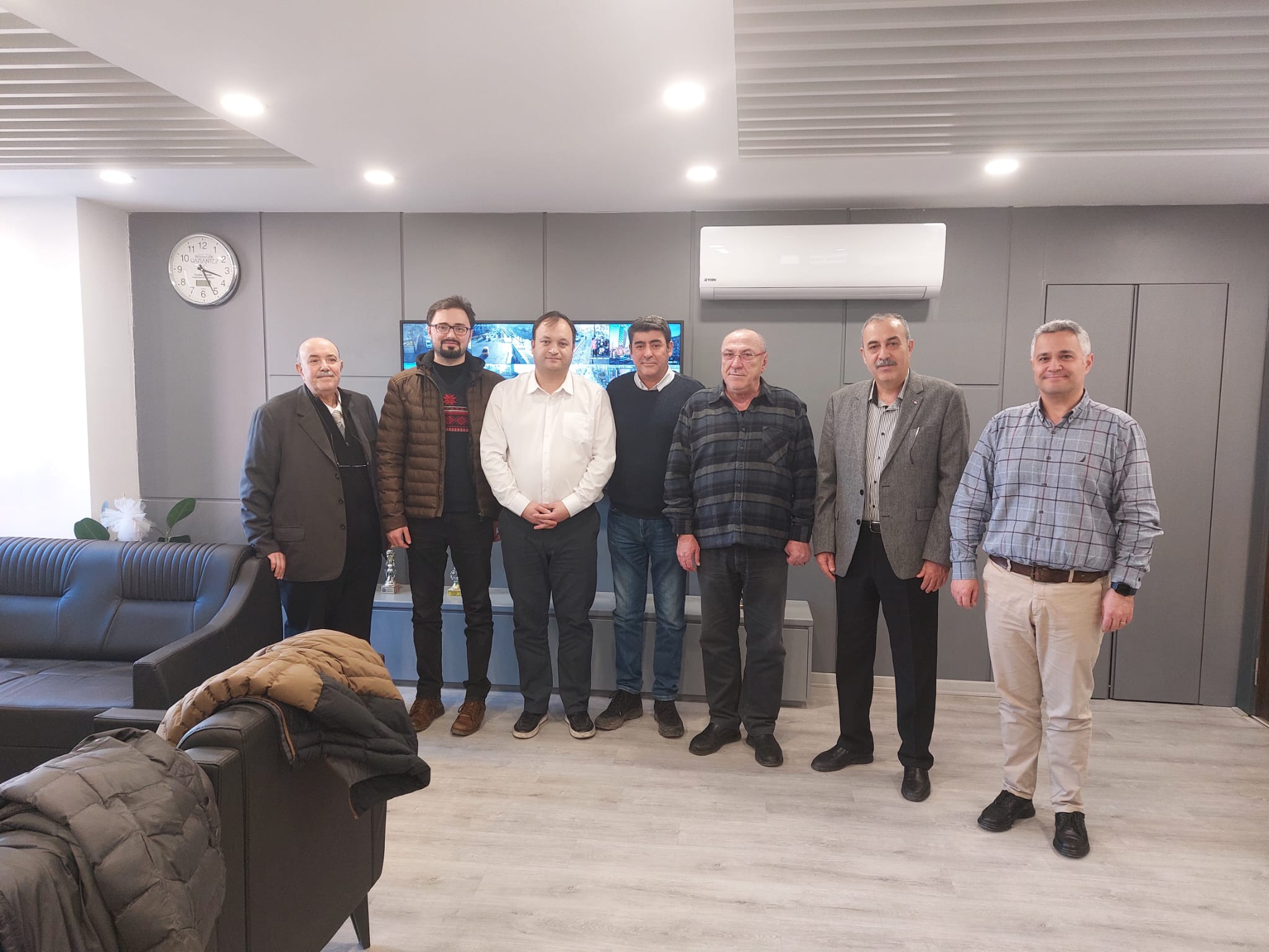 Ulaşım ve Trafik Çalışma Gurubundan Ulaşım Daire Başkanı Ziyaret