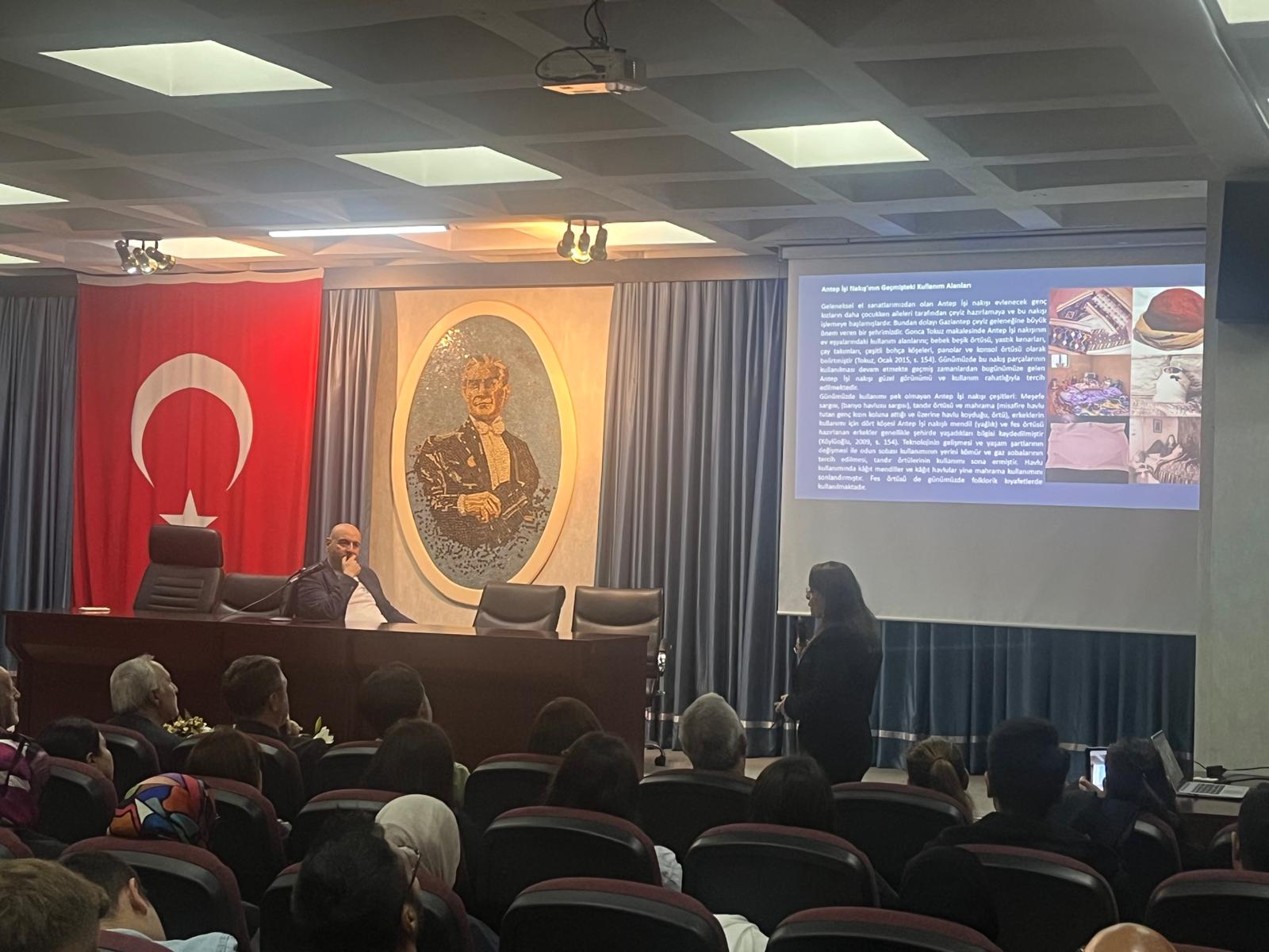GAZİANTEP'İN KÜLTÜR HAZİNESİ EL SANATLARI KONFERANSI